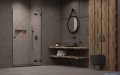 Radaway Essenza Pro Brushed GunMetal Dwj drzwi wnękowe 110cm prawe szczotkowany grafit 10099110-92-01R