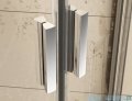 Ravak Blix BLRV2K drzwi prysznicowe 1/2 110cm białe transparent Anticalc 1XVD0100Z1