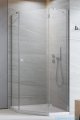 Radaway Essenza 8 Ptj kabina pięciokątna 80x100cm prawa szkło przejrzyste 10490000-01-01R/10490500-01-01