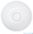 Omnires Shell M+ umywalka nablatowa Ø35 cm biały połysk SHELL350UNBP