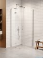 New Trendy Nesta kabina 80x90x200 cm lewa wspornik równoległy przejrzyste K-3598