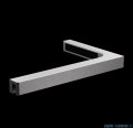 Radaway Essenza Ptj Brushed Nickel kabina pięciokątna 80x80cm lewa szczotkowany nikiel 1385010-91-01L/1385049-01-01
