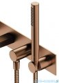 Omnires Contour bateria wannowa 5-otworowa podtynkowa miedź szczotkowana CT8037/1CPB