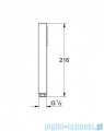 Grohe Euphoria Cube+ metalowa słuchawka prysznicowa chrom 27884001