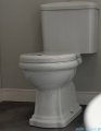 Kerasan Retro Zestaw chrom WC kompakt, odpływ pionowy (1012,1081,7509,109001)