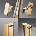 Radaway Nes Gold Kds I kabina 140x70cm prawa złoty połysk 10023140-09-01R/10043070-09-01