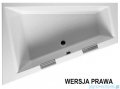 Riho Doppio wanna narożna 180x130cm prawa nogi+syfon BA90/09/495121