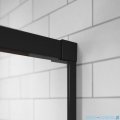 Radaway Idea Black Kdd kabina 75x70cm czarny mat/szkło przejrzyste 387066-54-01L/387065-54-01R
