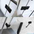 Radaway Essenza New Black Kdj kabina 120x70cm lewa szkło przejrzyste 385042-54-01L/384048-54-01
