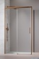 Radaway Idea Kdj Brushed Copper kabina 140x100cm lewa szczotkowana miedź 387044-93-01L/387052-93-01R