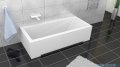 Besco Modern 140x70cm wanna prostokątna + obudowa + syfon #WAM-140-MO/#OAM-140-MO/19975
