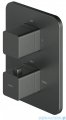 Omnires Parma bateria wannowa podtynkowa termostatyczna grafit PM7436GR