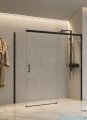 Novellini Kali PH+FH kabina 110x80 profile czarne KALIPH106-1H/KALIFH78-1H