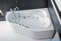 Poolspa Wanna asymetryczna LEDA 150x100 prawa + hydromasaż Smart 1 PHAE410ST1C0000