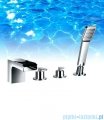 Omnires Cascade bateria wannowa 4-otworowa chrom CA4032CR
