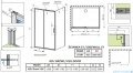 Radaway Premium Pro Black Kdj kabina 120x90cm lewa czarny mat/szkło przejrzyste 1015120-54-01L/1016090-54-01