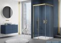 SanSwiss Cadura Gold Line drzwi przesuwne 100cm jednoskrzydłowe lewe z polem stałym CAE2G1001207