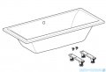 Geberit Selnova Square Duo wanna prostokątna 180x80cm 554.387.01.1
