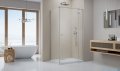 Radaway Essenza Kdj Brushed Nickel kabina 110x90cm prawa szczotkowany nikiel 1385041-91-01R/1384050-01-01