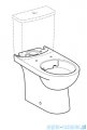 Geberit Selnova Miska stojąca lejowa Rimfree 500488017