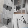 Radaway Essenza 8 Brushed GunMetal Kdj kabina 90x110cm lewa szczotkowany grafit 10480612-01-01L/10470237-92-01L/10113110-01-01