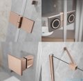Radaway Essenza Brushed Copper Kdj+S kabina 75x80x75cm lewa szczotkowana miedź 1384049-01-01/1385021-93-01L/1384049-01-01