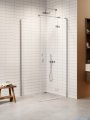 New Trendy Nesta kabina 90x90x200 cm prawa wspornik równoległy przejrzyste K-3634