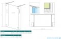 Radaway Euphoria Walk-in I kabina 140cm szkło przejrzyste 383146-01-01/383160-01-01/383160-01-01 