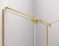 SanSwiss Cadura Gold Line drzwi wahadłowe 100cm jednoczęściowe lewe z polem stałym CA31CG1001207