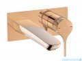 Roca INSIGNIA bateria umywalkowa podtynkowa ścienna Rose Gold EVERLUX-PVD A5A353ARG0