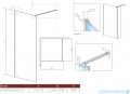 Radaway Modo X II kabina Walk-in 75x200 szkło przejrzyste 10mm 389275-01-01