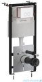 Omnires Flush Set Strongframe stelaż podtynkowy do WC z ECO spłukiwaniem przycisk spłukujący biały mat STFWCECO1M-RWM
