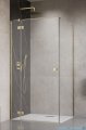 Radaway Essenza 8 Brushed Gold Kdj kabina 80x90cm lewa szczotkowane złoto 10480512-01-01L/10470237-99-01L/10113090-01-01