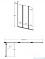 Besco Prime 3 parawan nawannowy 3-częściowy 120x140cm PNP-3S