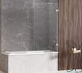 New Trendy Avexa parawan nawannowy z wspornikiem skośnym 80x150 cm przejrzyste EXK-1951