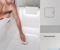 Riho Still Shower wanna prostokątna 180x80cm + syfon + nogi BR05/11