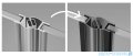 Radaway Essenza Pro Black Kdd kabina 80x80cm czarny mat/szkło przejrzyste 10096080-54-01L/10096080-54-01R
