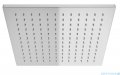 Kohlman Saxo zestaw wannowo-prysznicowy z deszczownicą kwadratową 25x25 cm chrom QW211SQ25