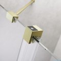 Radaway Furo Brushed Gold PND II parawan nawannowy 100cm prawy szczotkowane złoto 10109538-99-01R/10112494-01-01