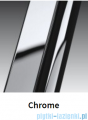 Novellini Drzwi prysznicowe harmonijkowe LUNES S 72 cm szkło przejrzyste profil chrom LUNESS72-1K