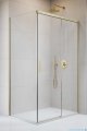 Radaway Idea 8 Kdj Brushed Gold kabina 110x110cm prawa szczotkowane złoto 10340570-99-01R/10350503-01-01/10360110-01-01L