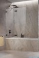 Radaway Essenza Pro Brushed GunMetal Pnd II parawan nawannowy 120cm lewy szczotkowany grafit 10102120-92-01L 