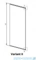 Radaway Modo XL kabina Walk-in 100-160×250-300 szkło przejrzyste 10mm 389409-01-01
