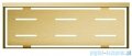 Omnires Uni koszyk prysznicowy 30x11 cm złoty szczotkowany UN10335GLB
