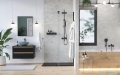 Excellent Ortigo Walk-in kabina prysznicowa 140x200 cm, czarny mat KAEX.5012.K.1400.BL
