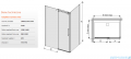 Sanplast kabina KND2/ALTII 100x160-170 narożna prostokątna przejrzyste 600-121-1061-42-401