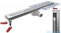 Wiper New Premium Revers Odpływ liniowy z kołnierzem 50 cm syfon drop 35 szlif 500.0253.02.050