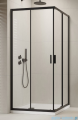 Brilis Alienta Black C kabina kwadratowa 90x90 czarna szkło przejrzyste 10239090-54-01 