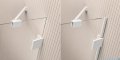 Radaway Essenza Pro White Kdj kabina 90x110cm prawa szkło przejrzyste 10097090-04-01R/10098110-01-01