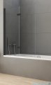 New Trendy New Soleo Black parawan nawannowy 2-skrzydłowy 120x140 cm lewy przejrzyste P-0043